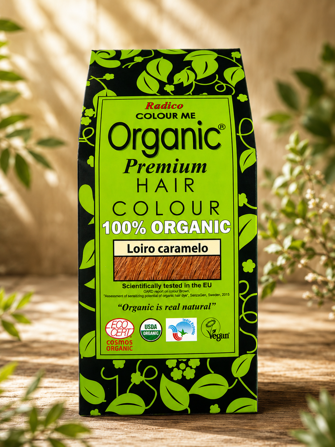 Radico - Coloração Capilar Natural  Loiro Caramelo 100 g