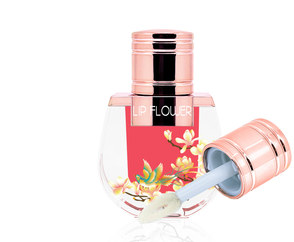 Shaoyun - Brillo labial de magnolia 5 ml / Color: Rosa claro