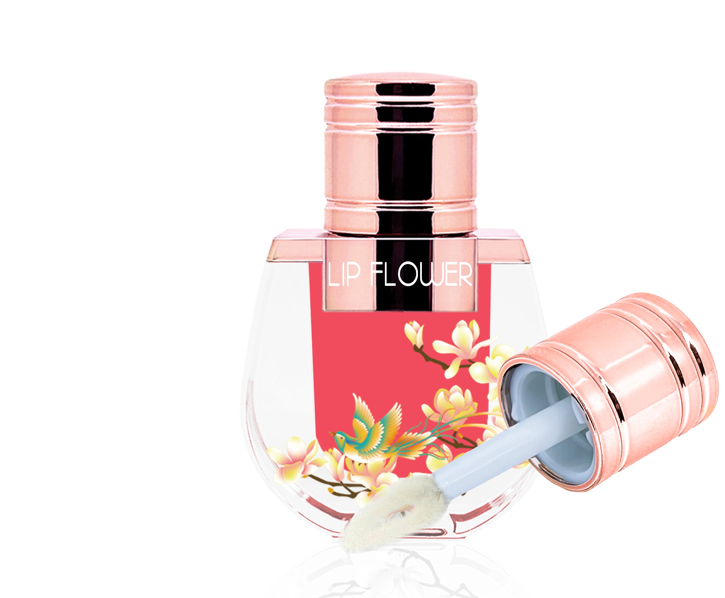 Shaoyun - Brillo labial de magnolia 5 ml / Color: Rosa claro