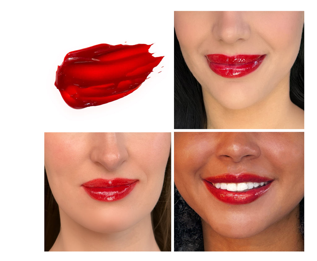Shaoyun - Brilho labial Flor Kadupul 5ml / Cor: Vermelho