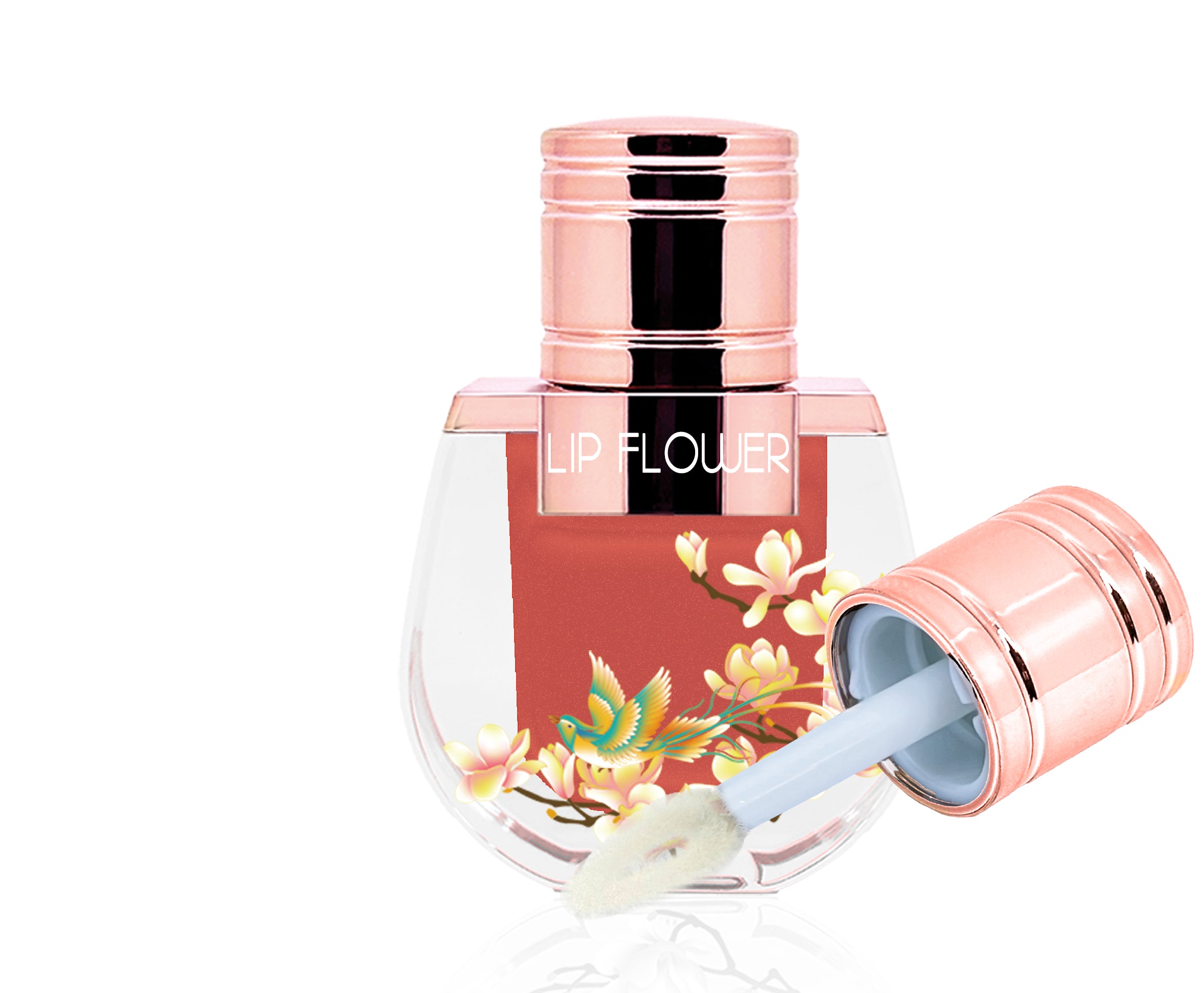 Shaoyun - Brillo labial Flor de lótus 5 ml / Color: Melocotón salmón