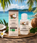 Laboratoire du Haut-Ségala - Óleo de coco biológico certificado primeira prensagem a frio da polpa fresca – 50 ml