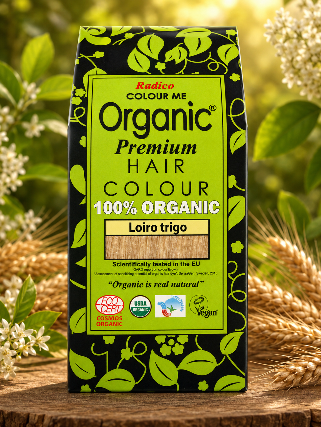 Radico - Coloração Capilar Natural  Loiro trigo 100 g