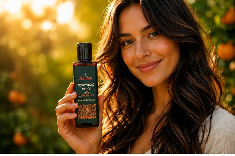 Radico - Aceite capilar ayurvédico con aroma de canela 200ml