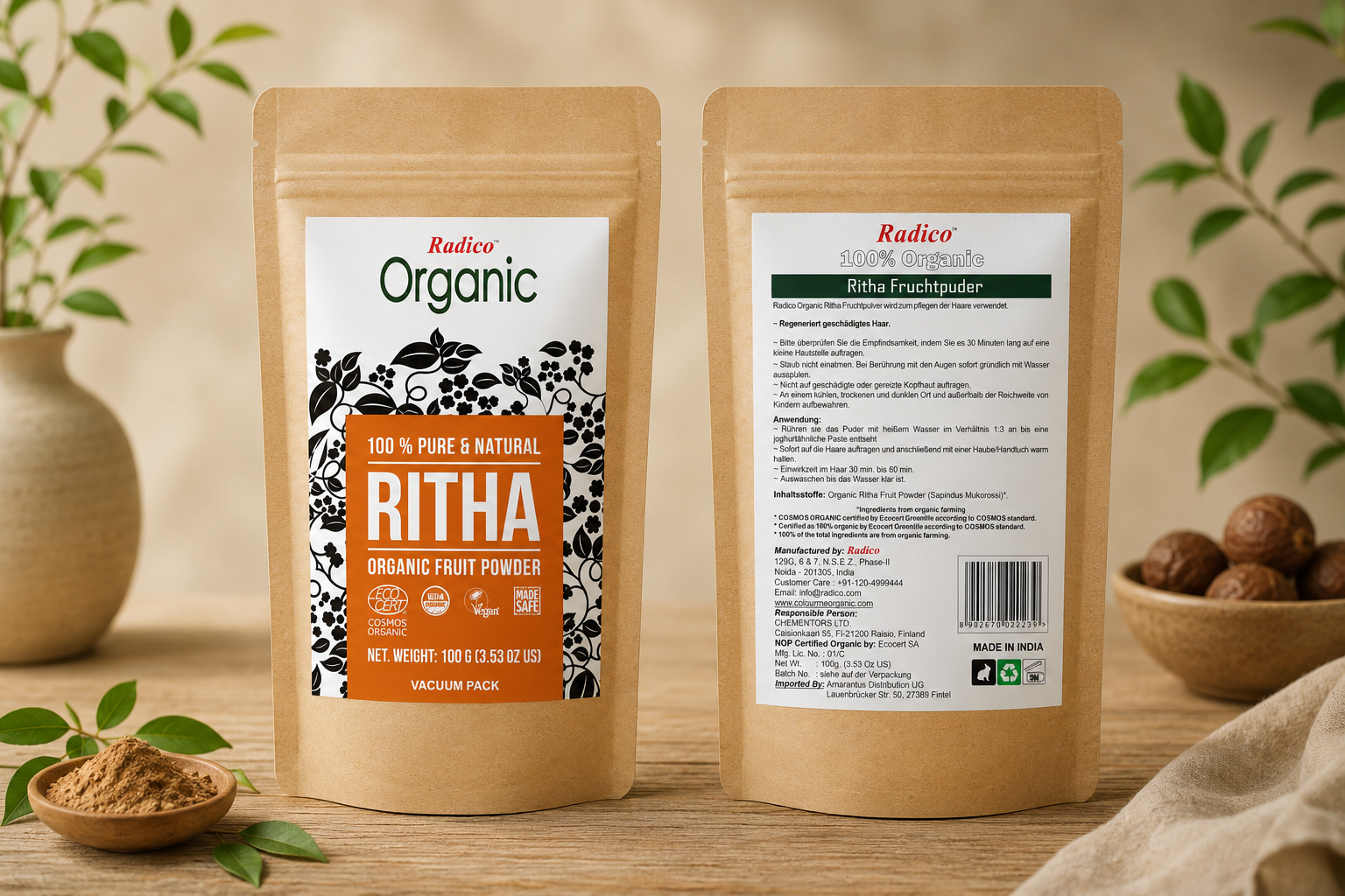 Radico - Pó de Ritha 100 g
