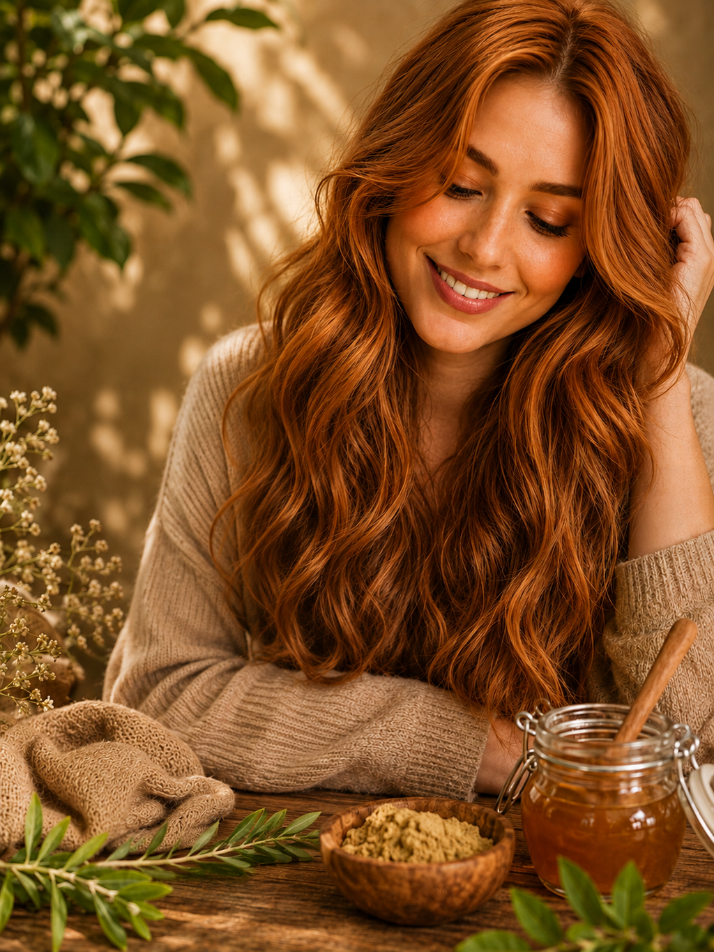 Radico - Coloração Capilar Natural  Ruivo Loiro 100 g