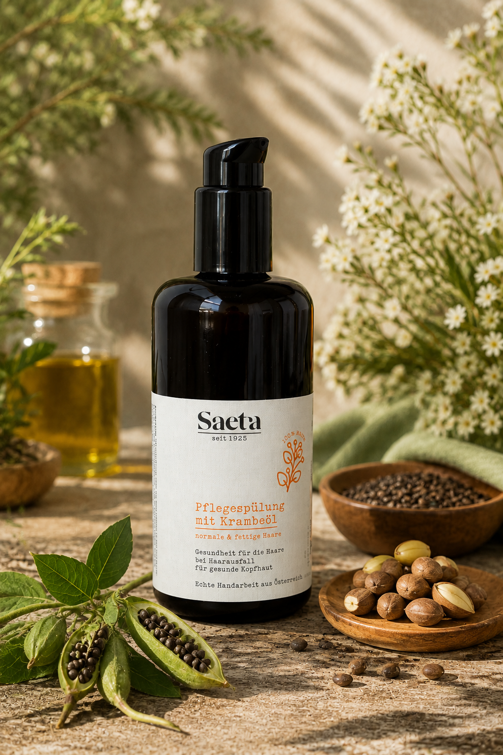 Saeta - Acondicionador Natural con aceite de crambe 200ml